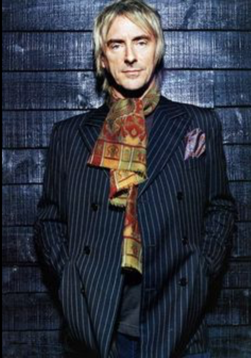 Paul Weller ~ men wearing scarves