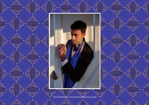 Cyrill Ibrahim ~ A Cultured Gentleman Blog ~ Hackney Empire silk scarf