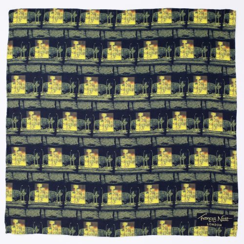 Queens of New York gold Pocket Square from the archive